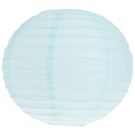 Weddingstar 9108-29 Round Paper Lantern, 12", Aqua Blue