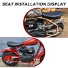 Mini Bike Seat - PSLER Motorcycle Seat, 15 Inches Seat