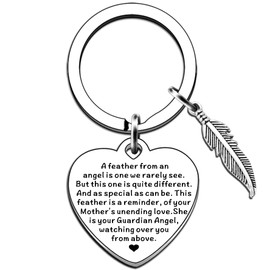 AMZQ Mum Memorial Gifts in Memory of Mum Gifts Keyring Loss of Mum Gifts Mum Remembrance Gifts Sympathy Gifts for Remembrance Mum