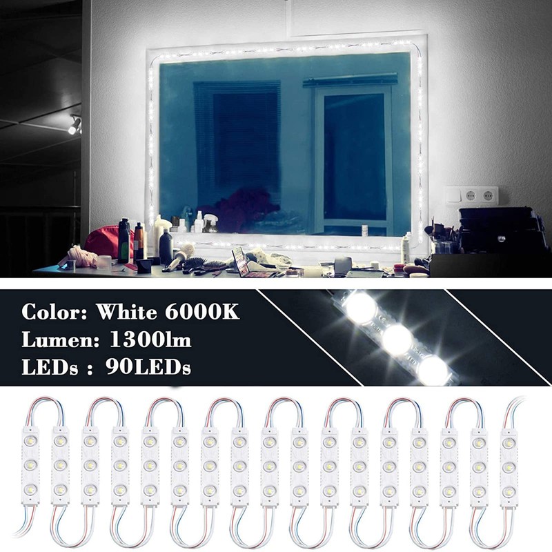 Kintion LED Vanity Mirror Lights with RF Remote, Dimmable Hollywood