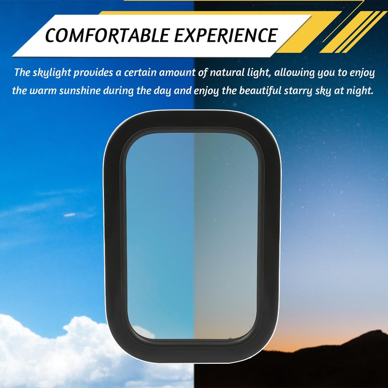 KUAFU RV Side Window 12" X 18" Replacement Trailer Camper