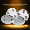 Folding Flip Top Hinge, 2Pcs Zinc Alloy Self-Supporting 180 Degree