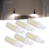 6pcs 90LED G9 Light Bulb 9W 220V Dimmable Soft Warm