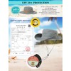 Comhats UPF 50 Wide Brim Sun Hats, Summer Mesh UV-Protection,