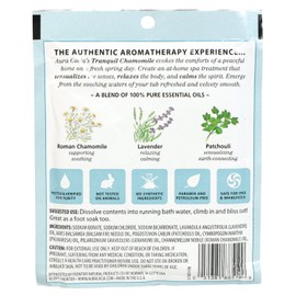 Aura Cacia Aromatherapy Mineral Bath, Tranquil Chamomile, 2.5 ounce packet (Pack of 3)