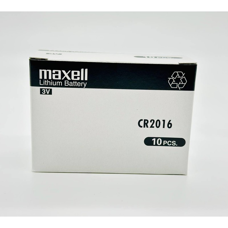CR 2016 MAXELL LITHIUM BATTERIES (2 piece) 3V Watch 2016