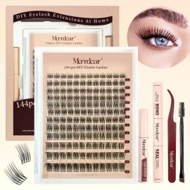 Pestañas Extensions Kit 144 Piezas H02 Curvatura D 8-18 Mm                                                                                            