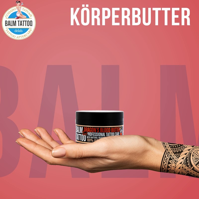 BALM TATTOO Dragon's Blood Tattoo Care Butter 250 ml, Vegan