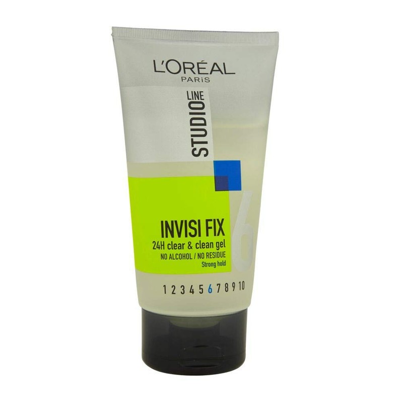 LOREAL STUDIO LINE INVISI FIX 24H clear & clean gel
