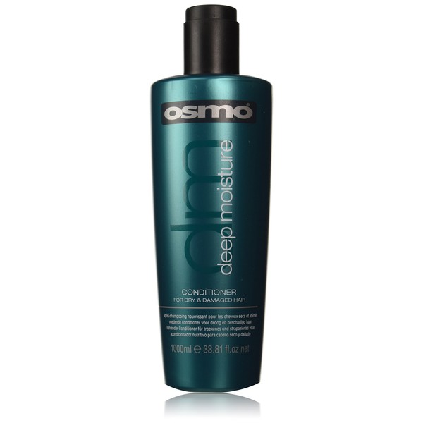 Osmo Deep Moisture Conditioner, Dry and Damaged Hair Formula, Large 1000ml (33.8 fl oz)