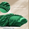 Manyshofu Satin Pillowcases for Hair Protection - 1Pcs Green Pillow