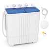 ARLIME Portable Washing Machine, 20 LBS Twin Tub Laundry Machine,