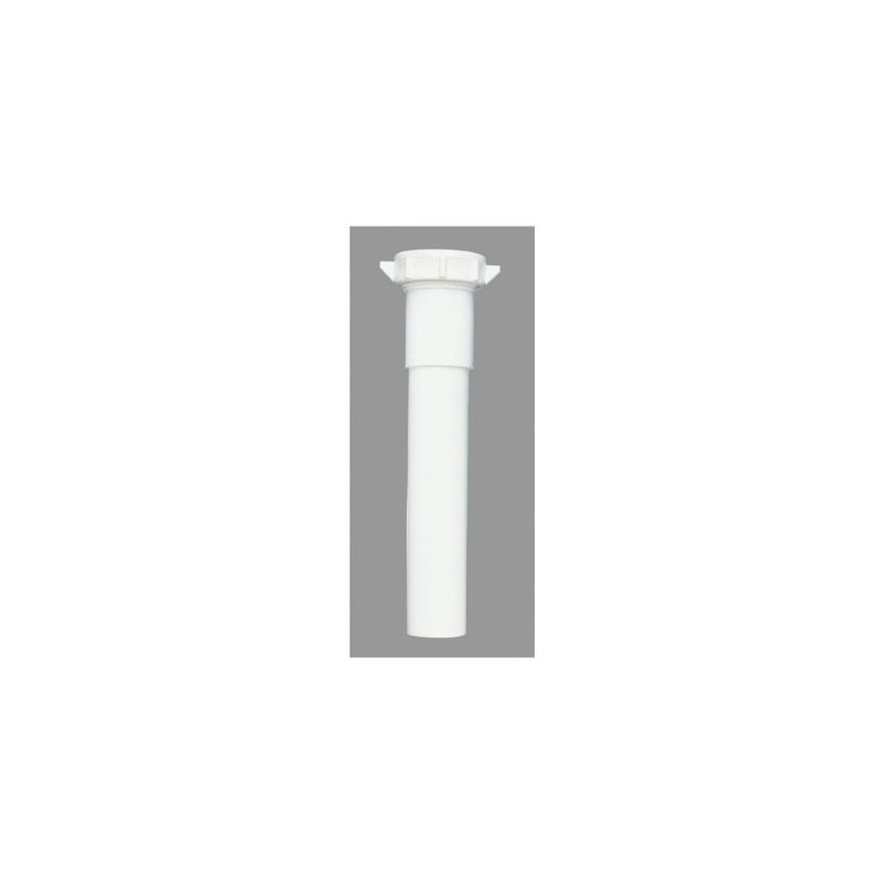 Keeney 40-12WK Extension Tube, White, 1-1/2-Inch by 12-Inch