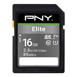 PNY Elite SDHC card 16GB Class 10 UHS-I U1 85MB/s