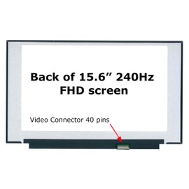 SCREENARAMA New Screen Replacement for MSI Delta 15 A5EFK MS-15CK (40pin 240Hz) FHD 1920x1080 IPS LCD LED Display with Tools and Tape