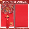 KALLORY Red Envelopes Wedding Congratulation Bags Chinese Style Money Envelopes