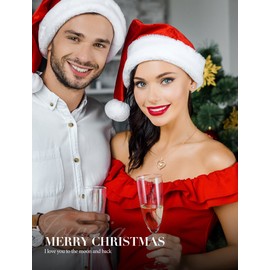 Birthstone Necklace for Women, Sterling Silver Necklaces Created Opal Necklace, Shiny October Birthstone Jewelry Heart Pendant Necklaces Christmas Gifts for Her Women