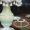 VOSAREA 2 Sets of Lampshade Ring Frame E27 Lampshade Holder