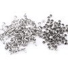 Rivet,Leather Craft Rivet 100pcs Double Rivet Tubular Metal Leather for