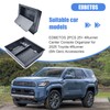 EDBETOS 2PCS 25+ 4Runner Center Console Organizer for 2025 Toyota