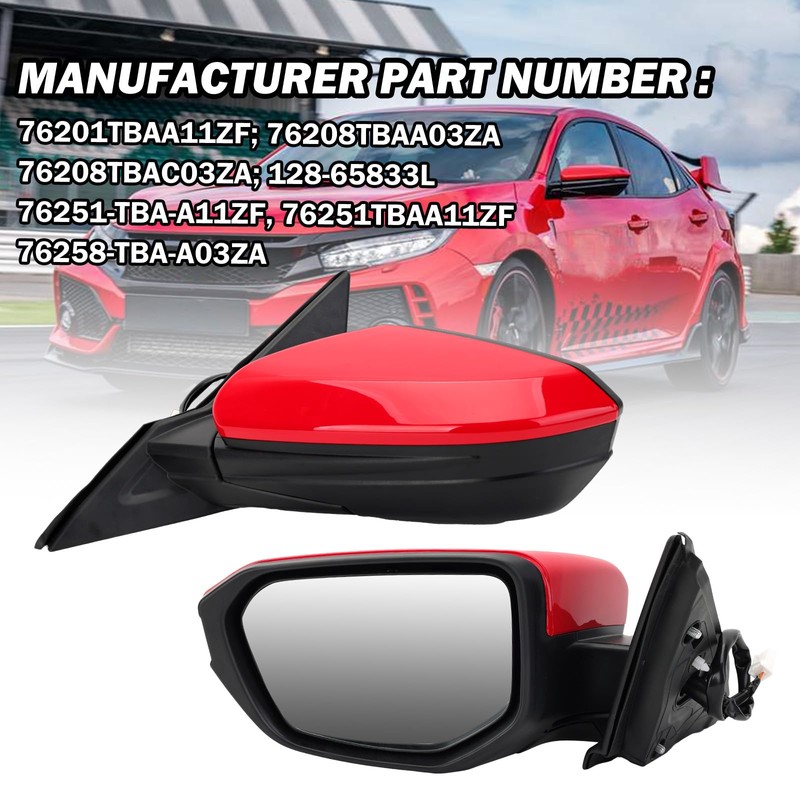 MOFOAP Driver Side View Mirror Compatible With 2016 2017 2018