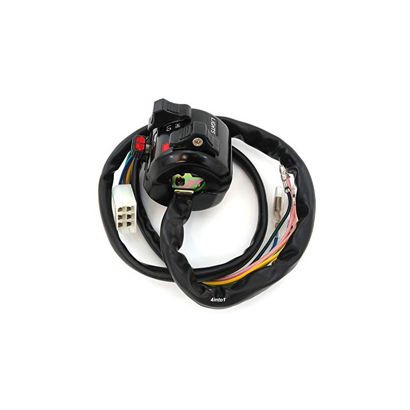 Lights - Turn Signal - Horn - Left Handlebar Switch