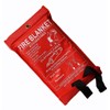 Fire Blanket LARGE SIZE 1 X 1m EASY & QUICK UNFOLDING FIRE BLANKET, Must have Emergency Fire Blanket for Home, Kitchen, Garage, Office, Caravan
