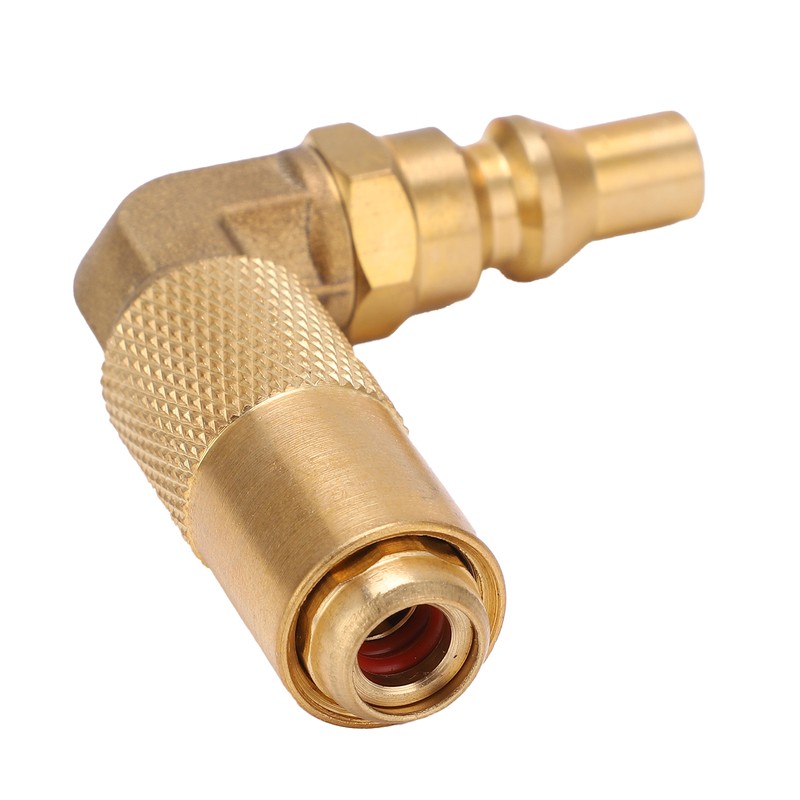 Propane Refill Adapter 9/16 to 1/4 Compact Connection Good Sealing
