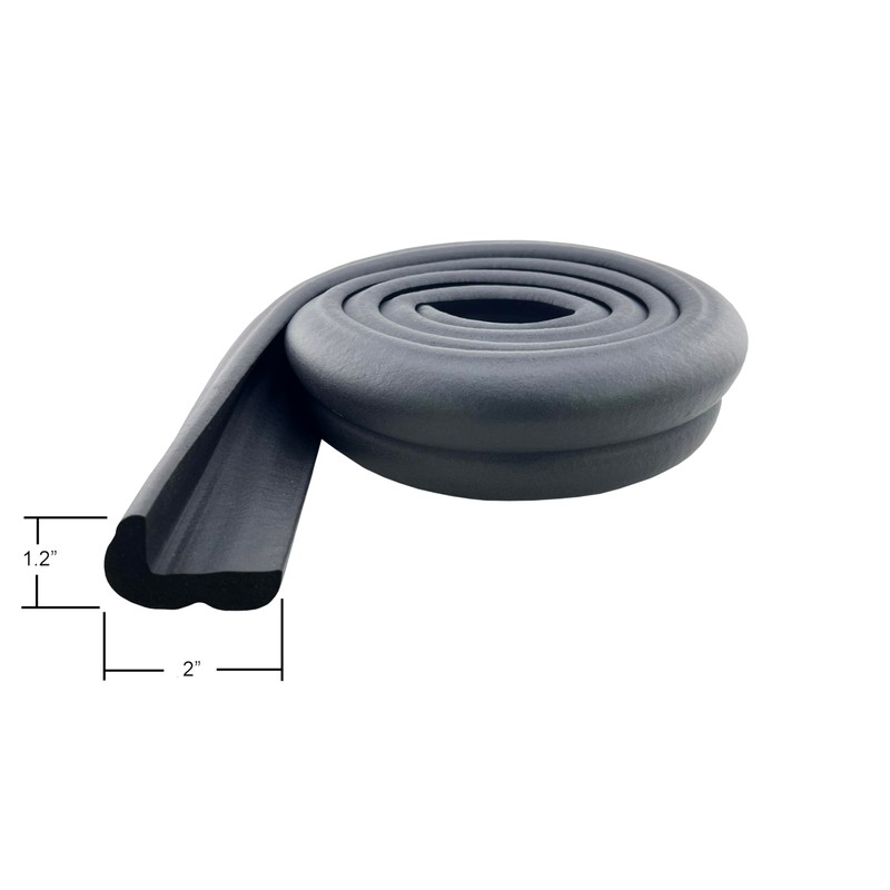 KidKusion Hearth Cushion | Made in USA | Black |