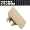 CROSSDESIGN Glove Box Handle Dash Latch Compatible with Hummer H3