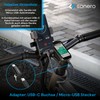 sonero® Micro USB auf USB-C Adapter, kompatibel mit Apple Geräten,