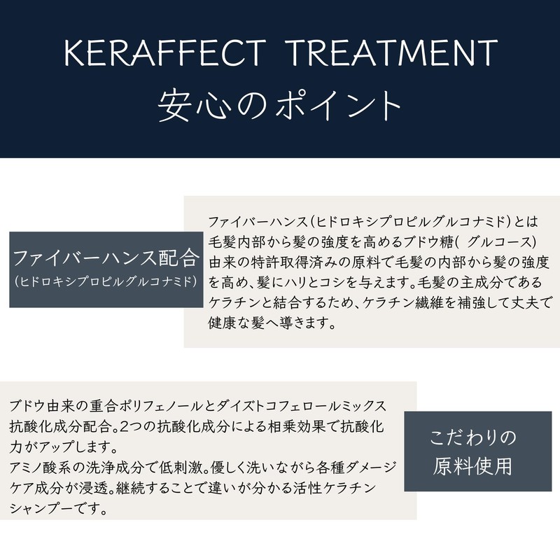 TRIGOODS KERAFFECT Shampoo - Try Goods Direct Operated Kerafect Shampoo