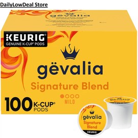 Gevalia Signature Blend Mild Roast K-Cup Coffee Pods (100 ct.)