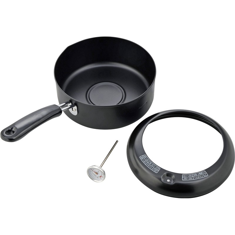 Wahei Freiz AR-700 NEW Frying Tempura Pot With Thermometer 7.9