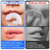 DC,CLISENCE 2PCS Anti Wrinkle Straw Cover, Food Grade Silicone Straw