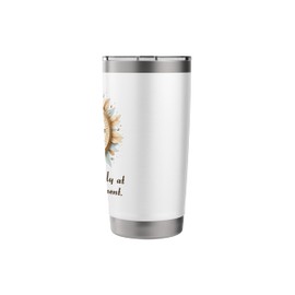 Alan Watts Quote Present Moment Now Time Awareness Life Stainless Steel Insulated Tumbler