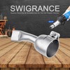 SWIGRANCE Hot Air Welding Nozzle 20mm Mouth Width, Stainless Steel