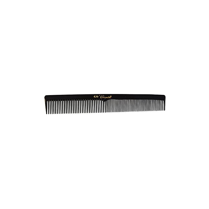 Cleopatra Finger Wave Comb #420 Black by Krest