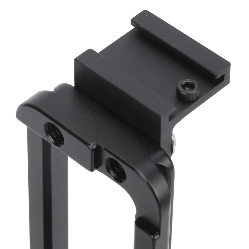 Quick Release Plate L Bracket with Hot Shoe Hand Grip