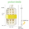 Ice Cube Bottle with Straw, Ice Cube Bottle, 2-in-1 Ice