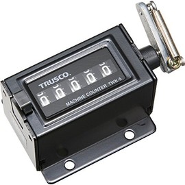 TRUSCO TWK5 Machine Counter, One-Touch Reset, 5 Digits