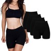 Emprella Slip Shorts for Under Dresses, 4 Pack Womens Seamless