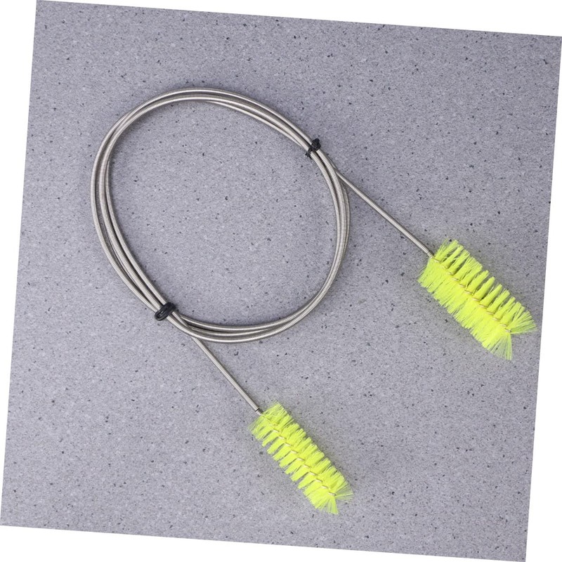 CHILDWEET 2Pcs Double Ended Hose Cleaning Brush Flexible Aquarium Brush