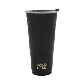 Wild Gear WYLD GEAR Tumbler, WYLD Cup, 32 oz, Wild Cup, 37.0 fl oz (946 ml), Camping, Black
