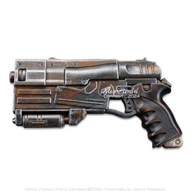 Munetoshi 10.5" Foam 10mm Rusty Pistol Game Replica Costume Cosplay Prop