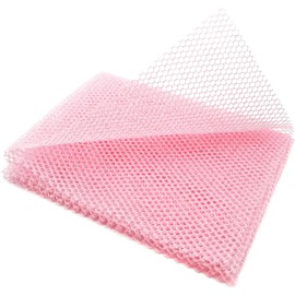 African Net Sponge Bath African Exfoliating Net Long Bath Net Sponge Nylon African Net Sponge Cloth for Daily Bath Shower (Pink)