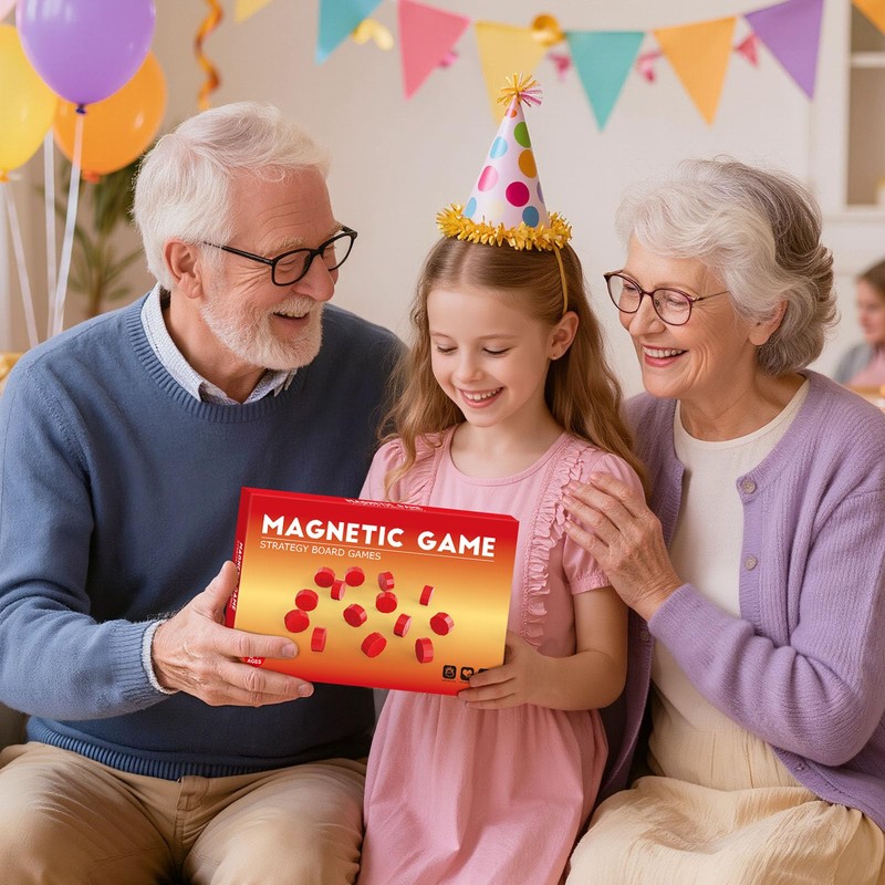 Magnet Game, Magnetic Game Chess Board Games for Kids 8-12,
