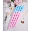 Viyffo Spiral Taper Candles 12 Inch Gradient Pink and Blue