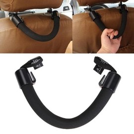 Assist Grip for Cars, For Access/Exit Handles, Auxiliary Grips, Interior Parts, For Both Elderly and Children, Assist Handle, With Hooks, For Backseat Use, Handrail, Luggage Hanging, Retrofit, Perfect
