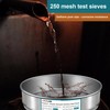 LVDALAB 304 Stainless Steel Mesh Lab Sieve, 250 Mesh (0.061mm)